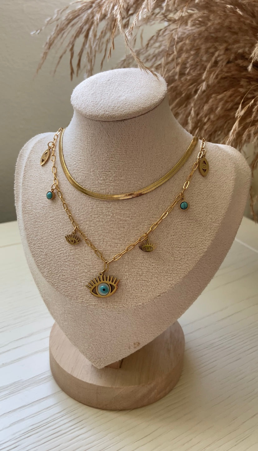 Eye necklace