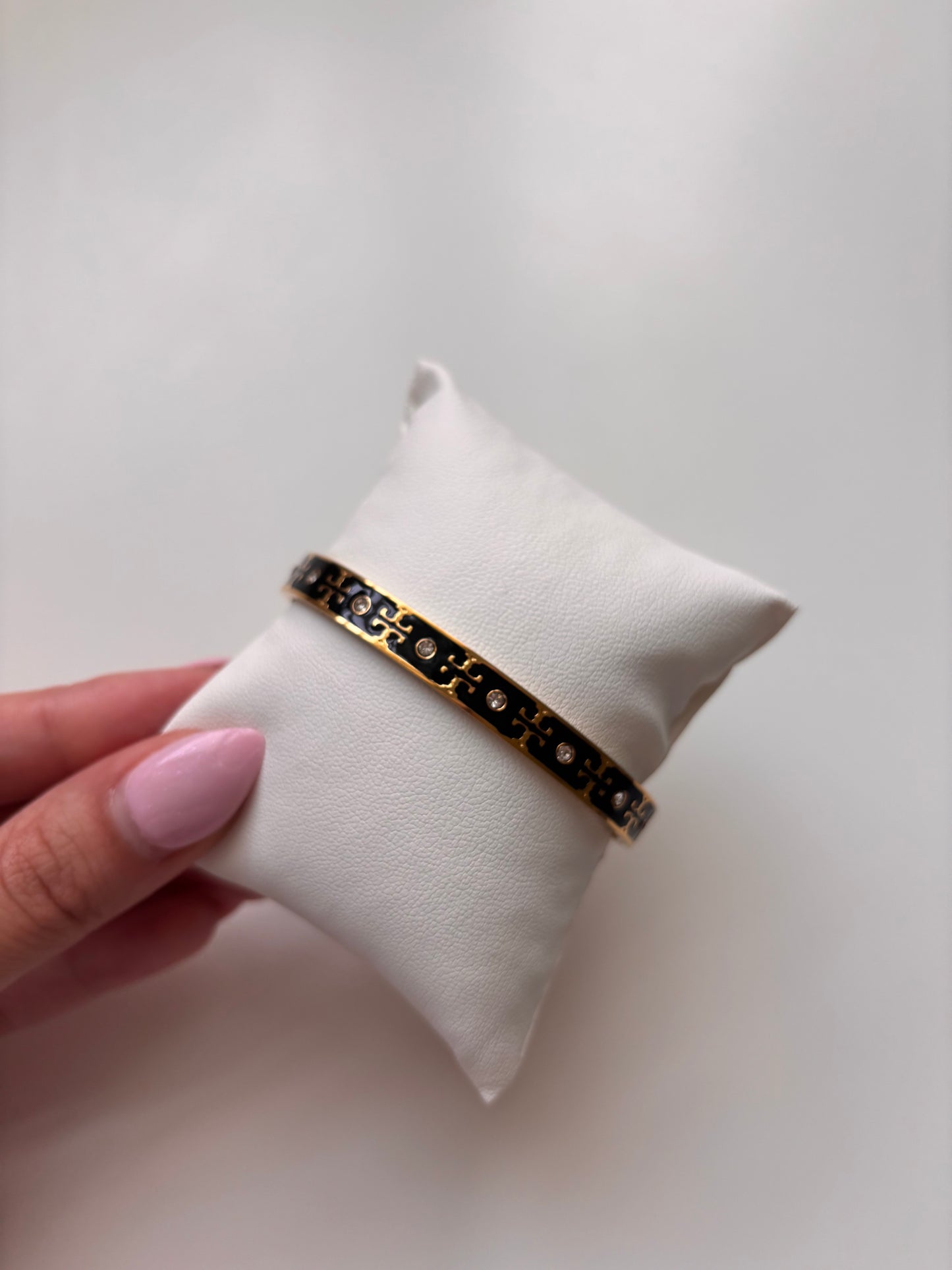 Black Torr Bangle