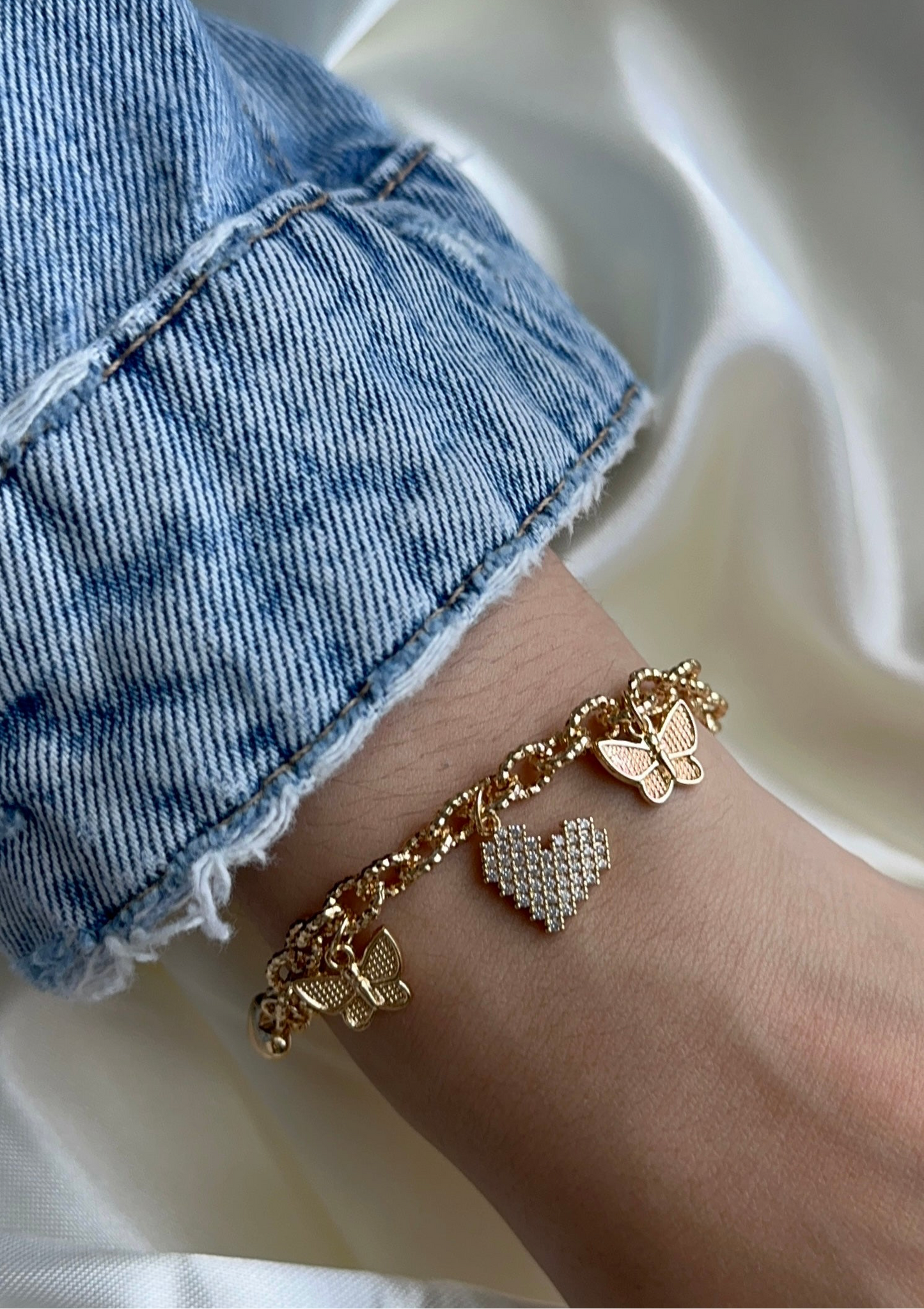 Butterfly Charms bracelet