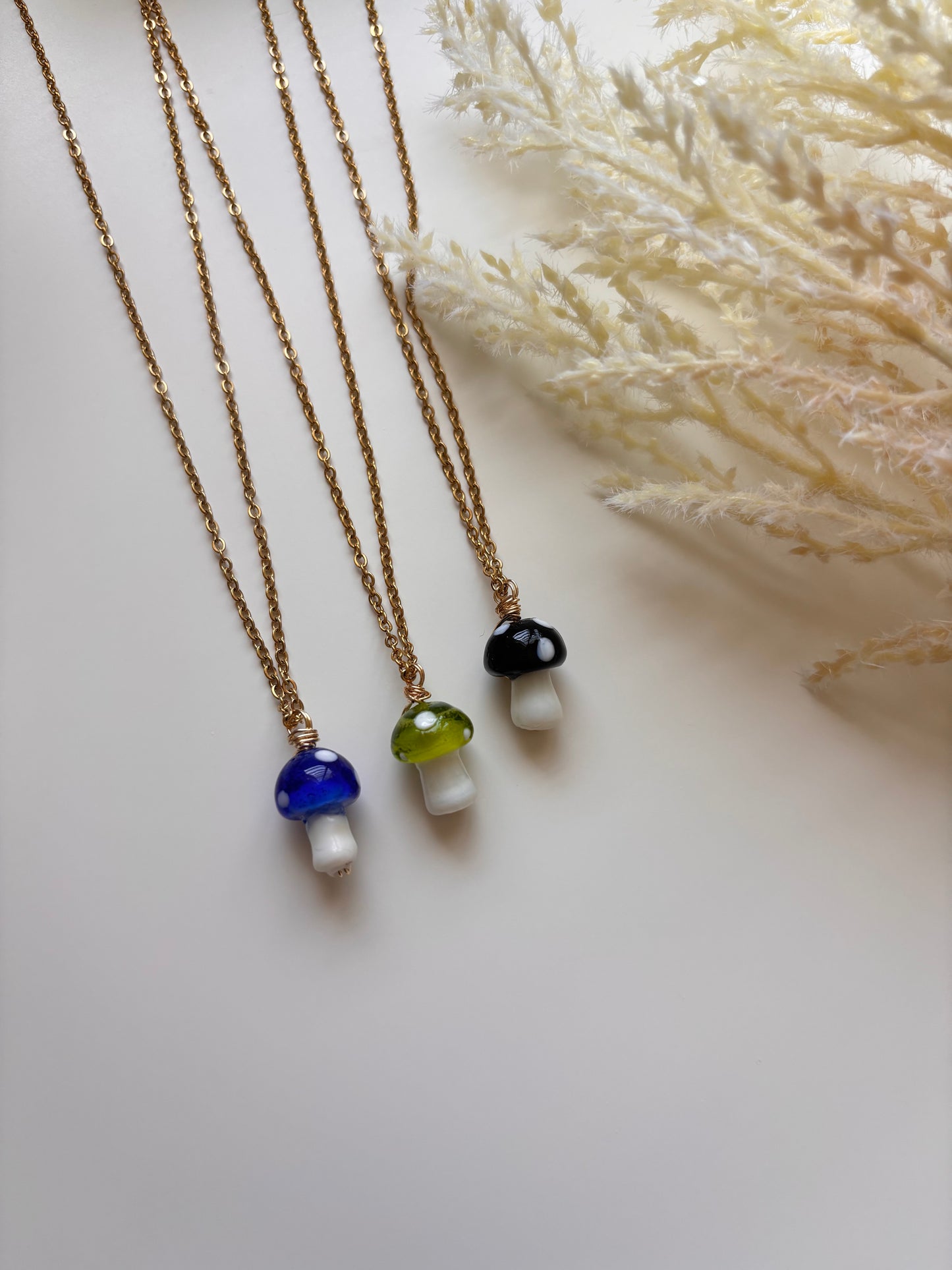 Mushroom Necklace