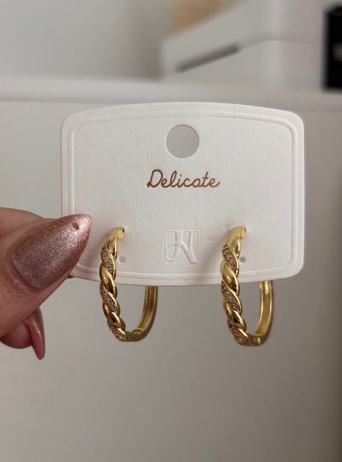 Oval shine Hoops