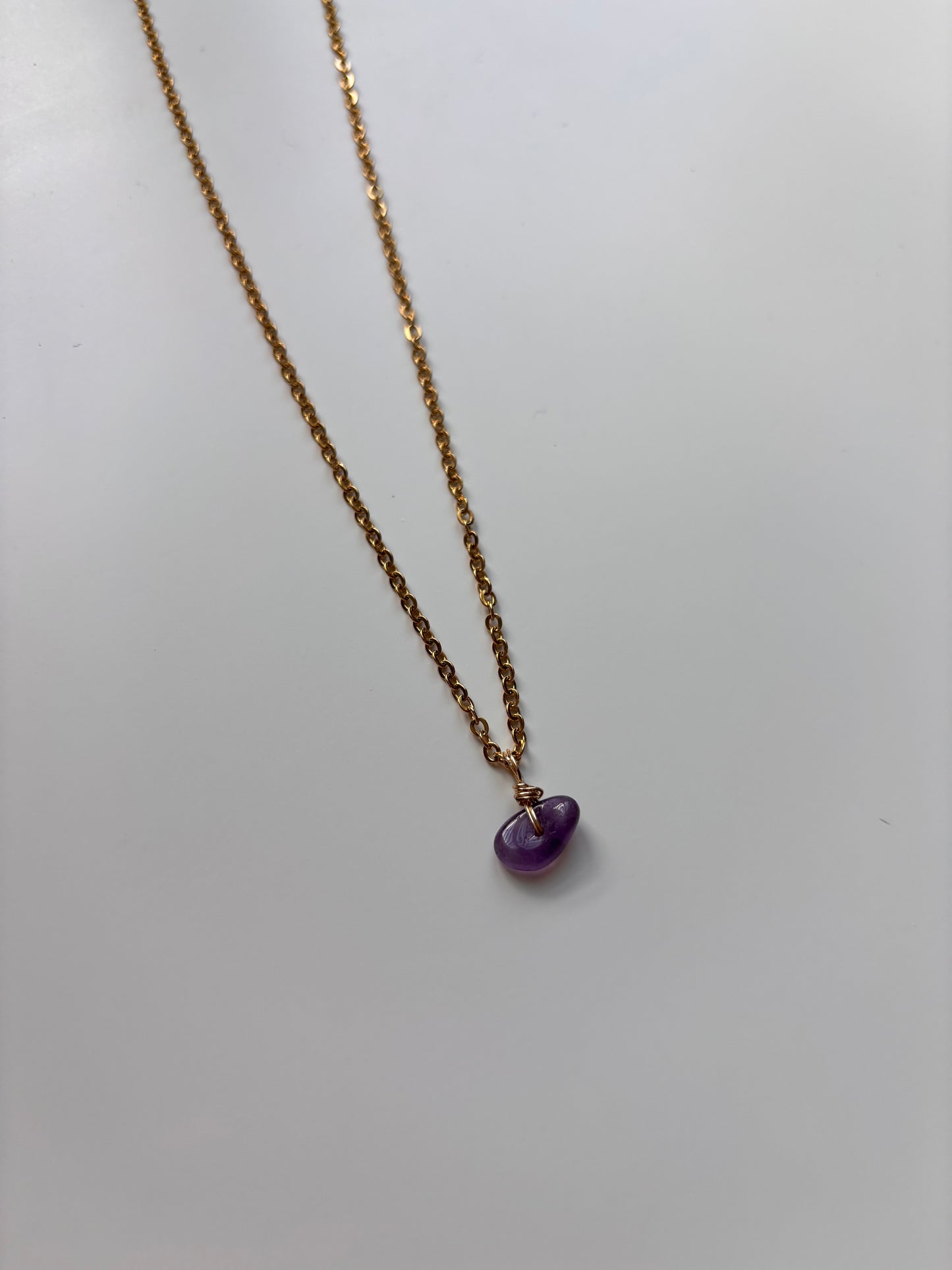 Amethyst necklace