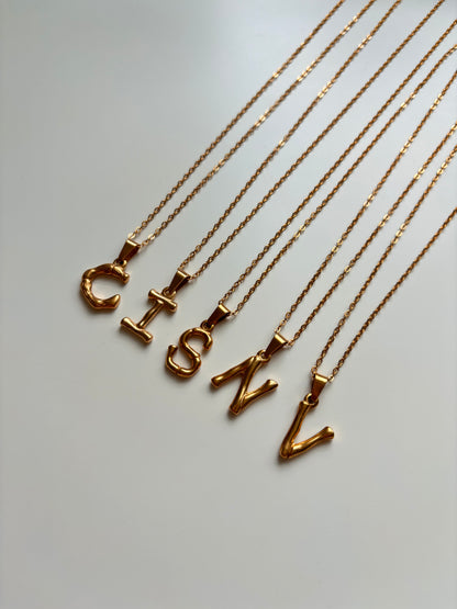 SALE initial necklace