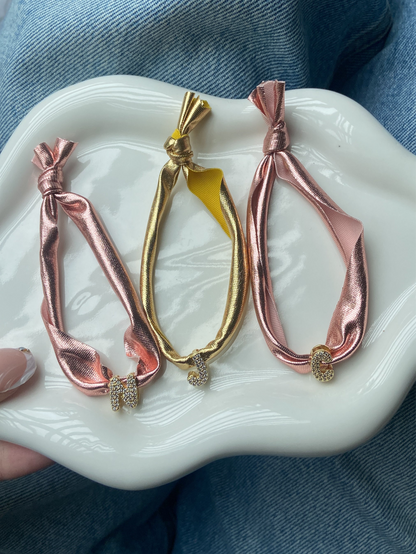 Golden Initial Bracelets