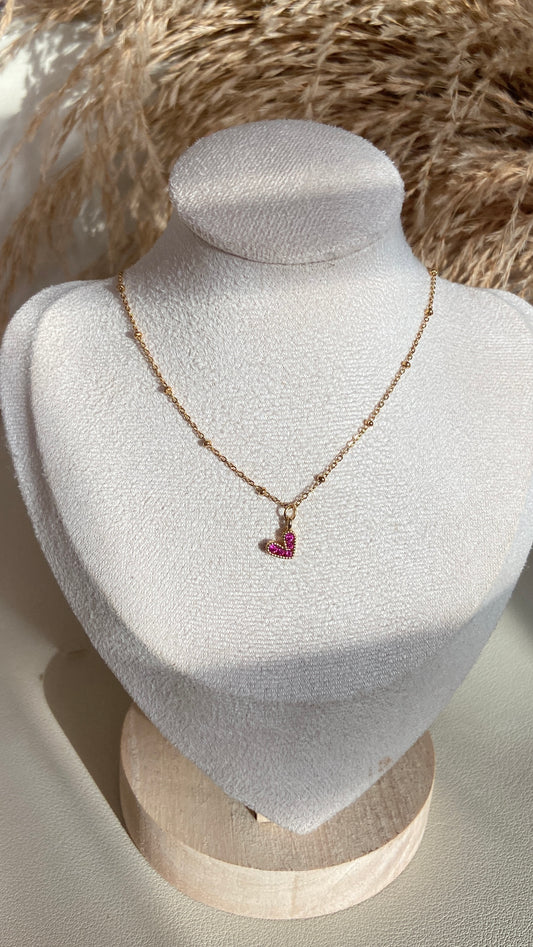 Mini heart necklace