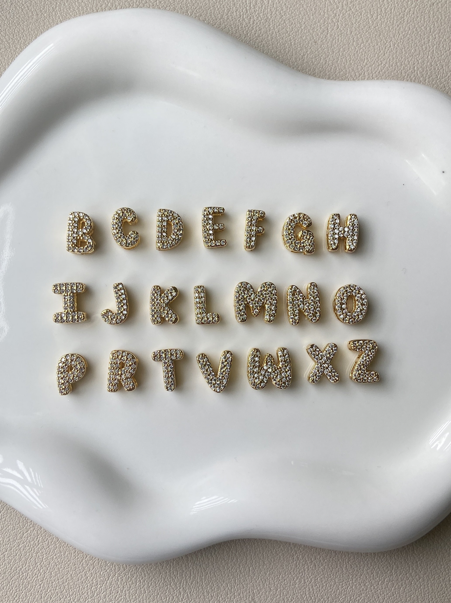 Golden Initial Bracelets