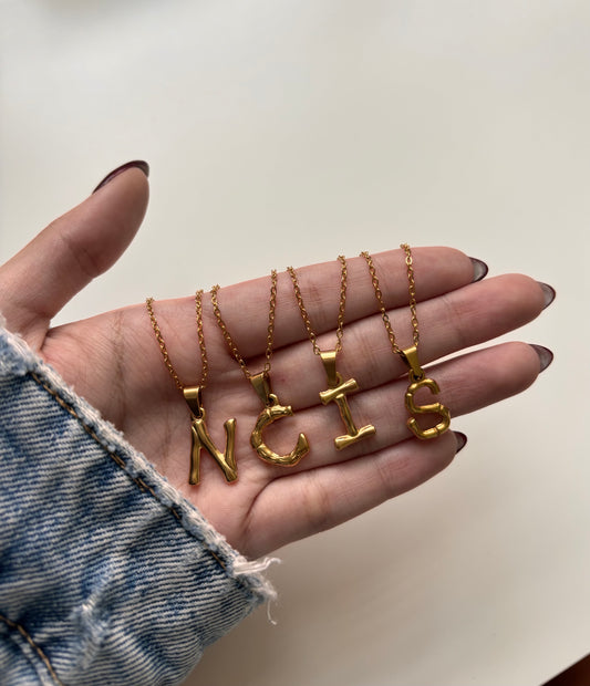 SALE initial necklace