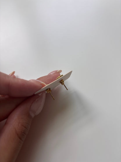 Trébol mini studs