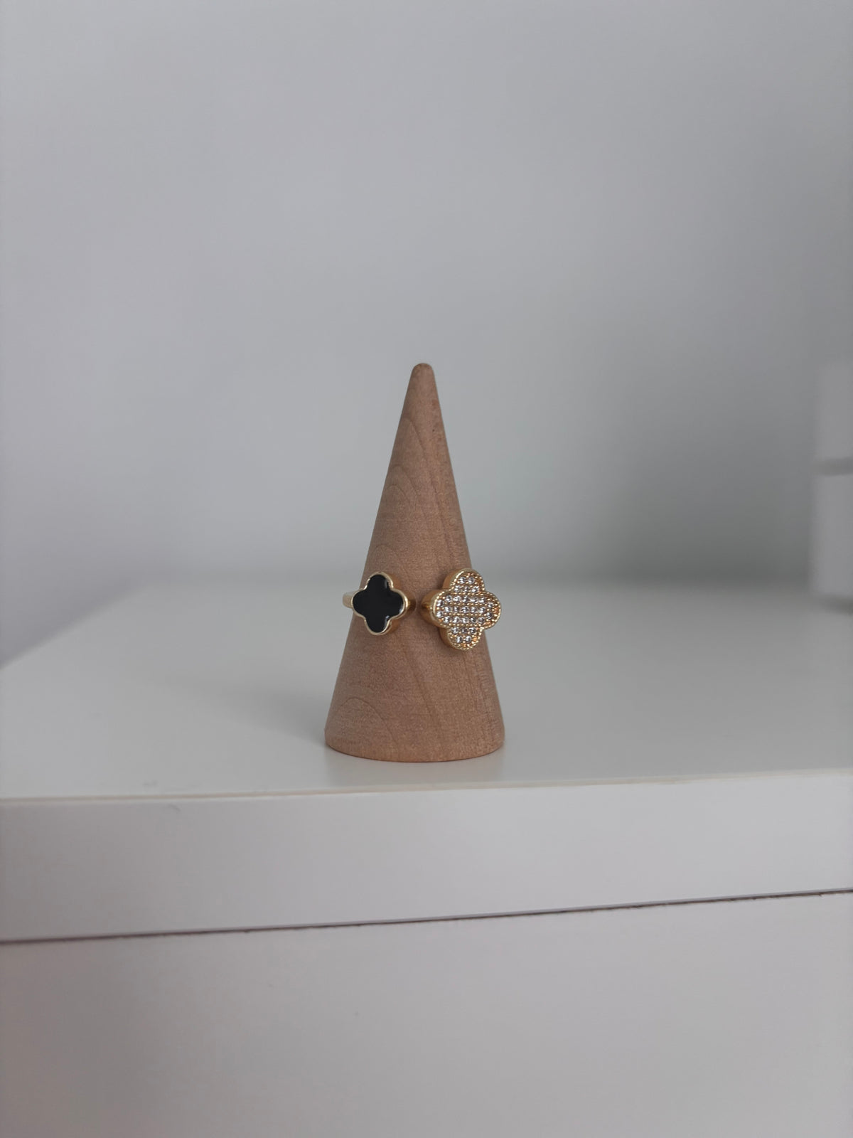 Anillos trébol