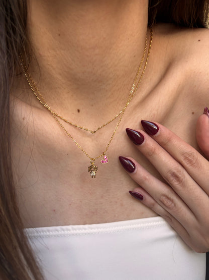 Mom Girl Necklace
