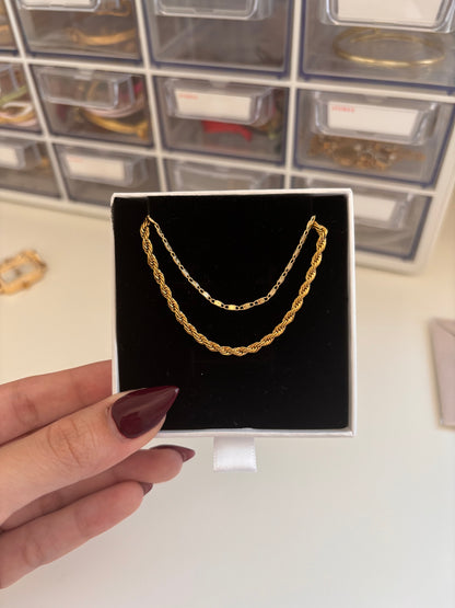 Golden Necklace Set