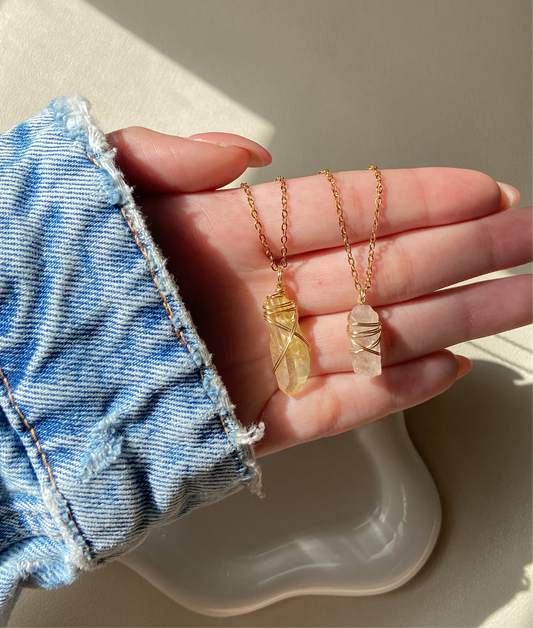 Collar de cuarzo