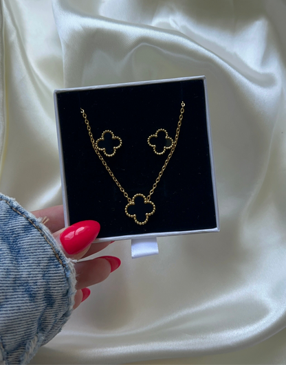 Trébol necklace set