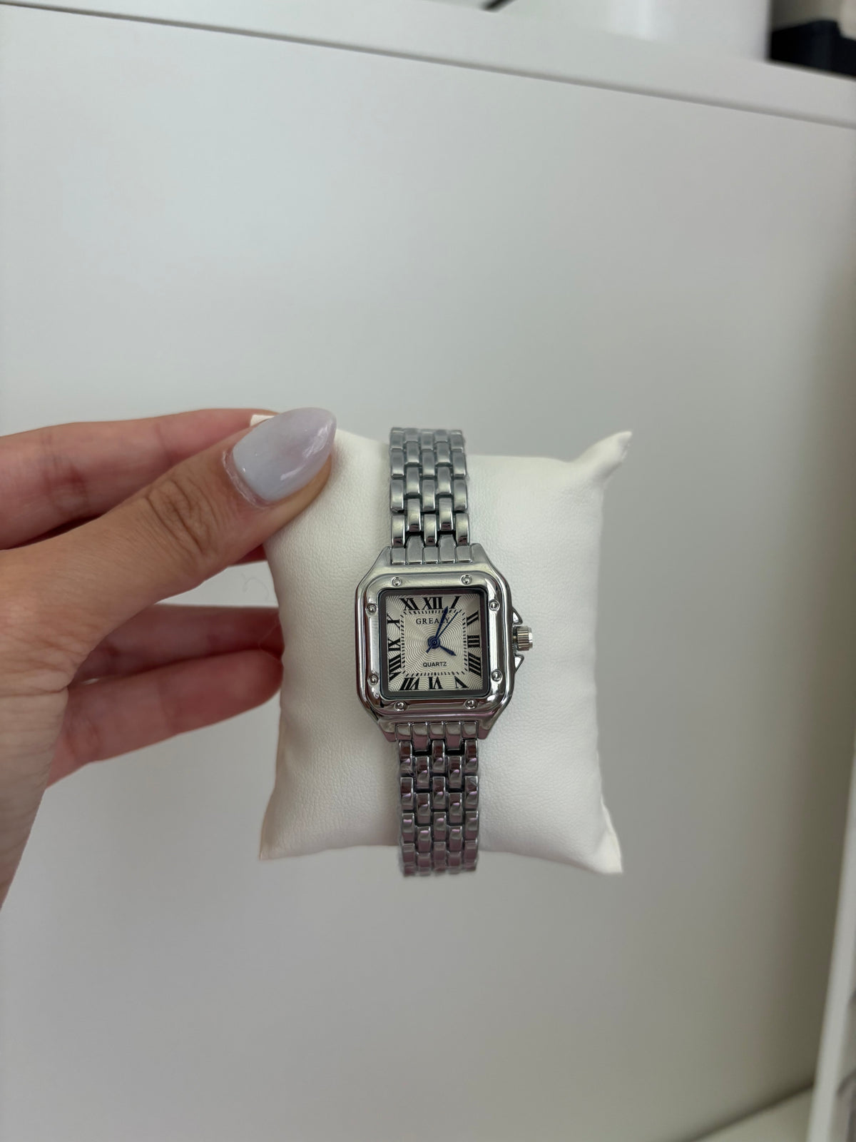 Silver Watch