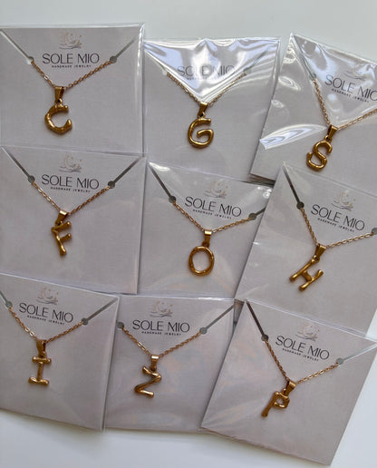 SALE initial necklace