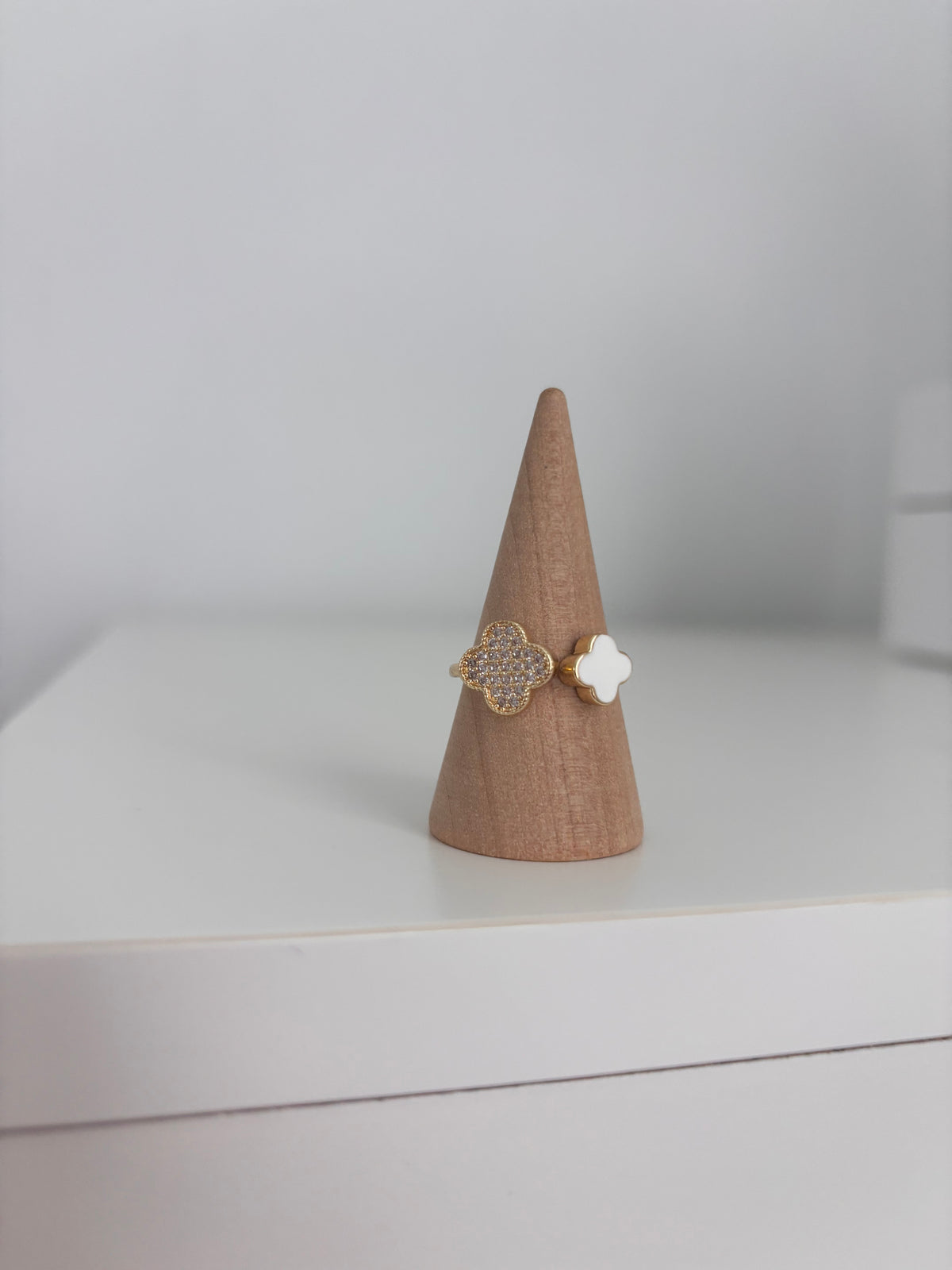 Anillos trébol