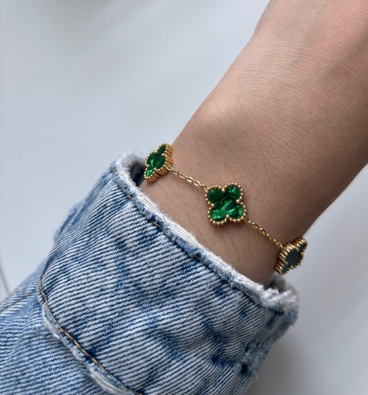 Green Trébol bracelet