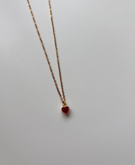Pink Heart necklace