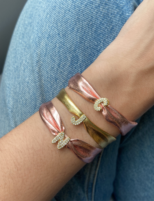 Golden Initial Bracelets