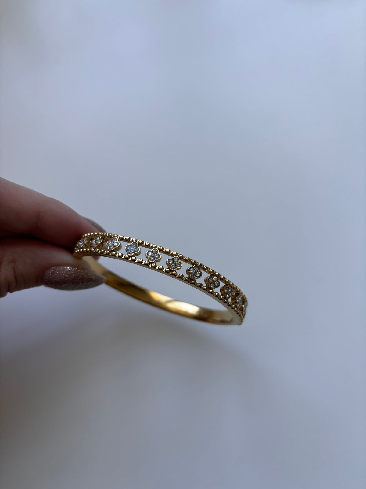 Anchito Trebol Bangle