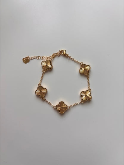 Golden Trebol Bracelet