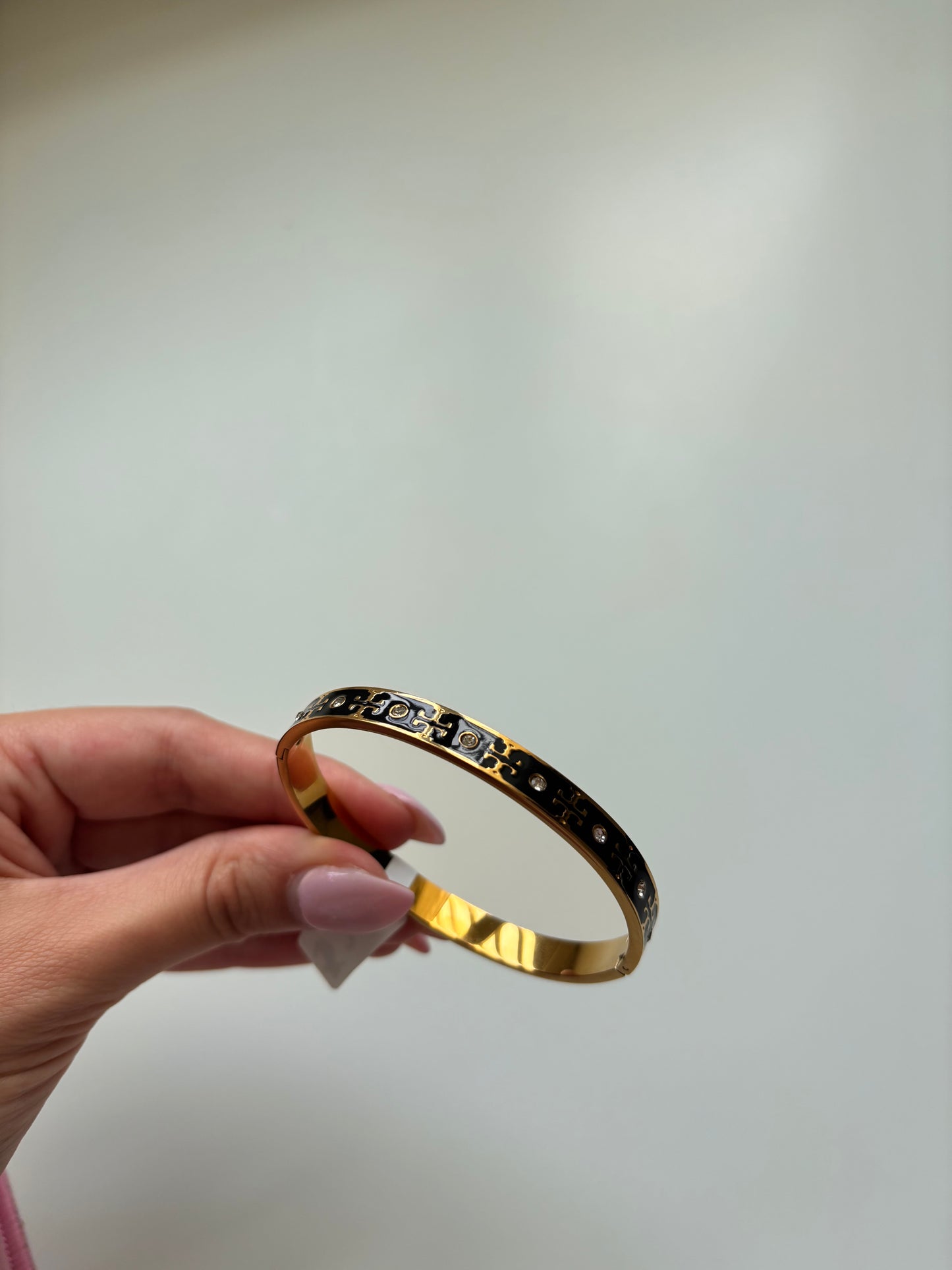 Black Torr Bangle