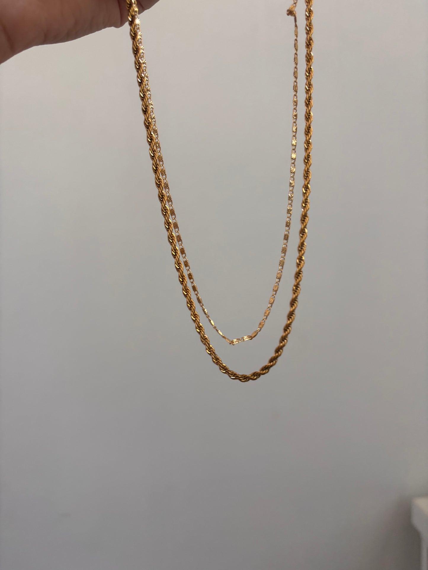 Golden Necklace Set