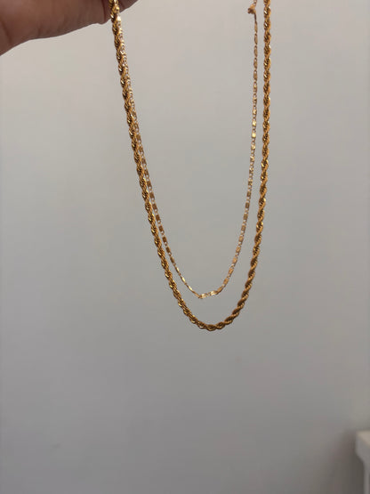 Golden Necklace Set