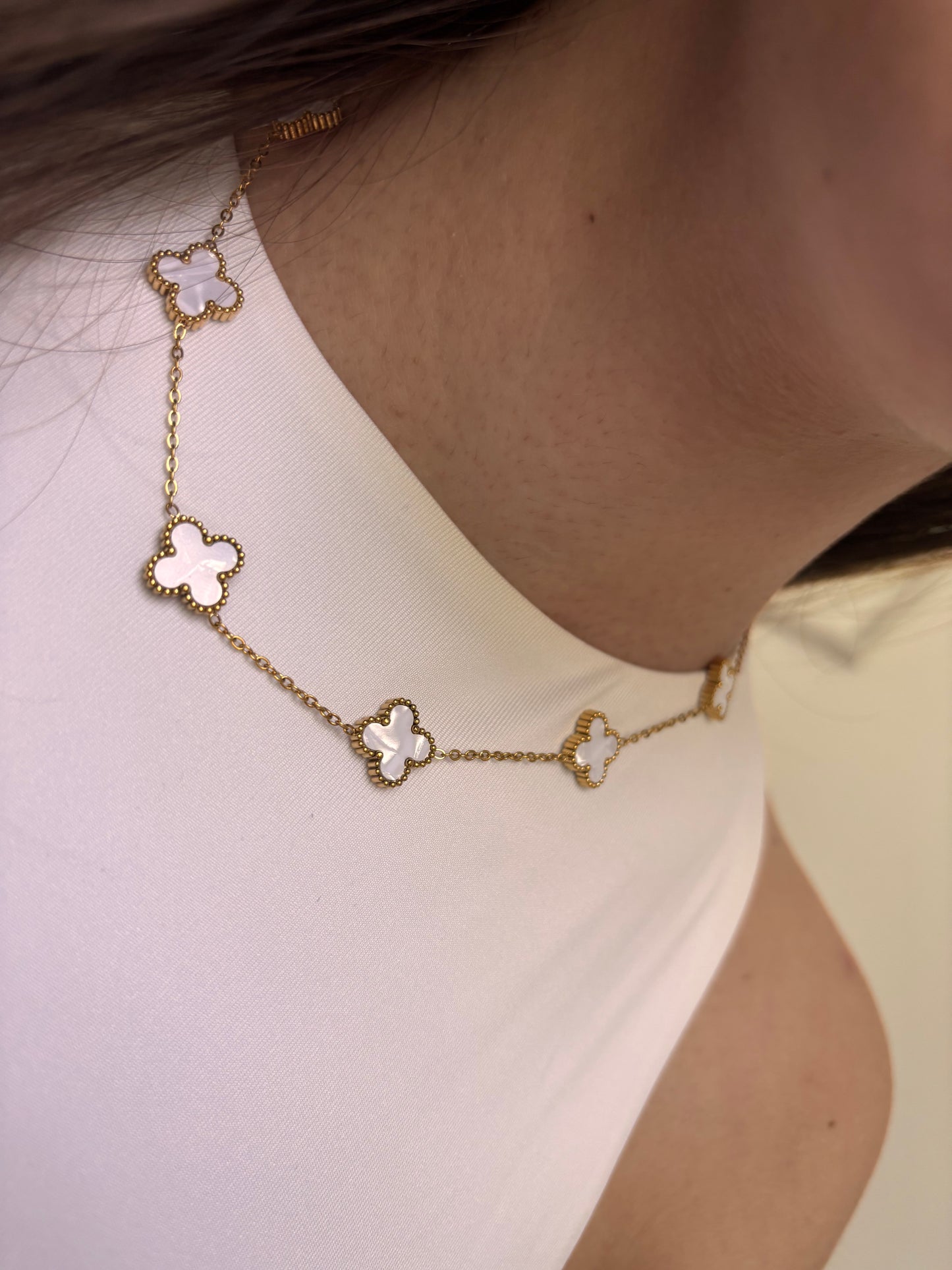 Multi Trebol Necklace