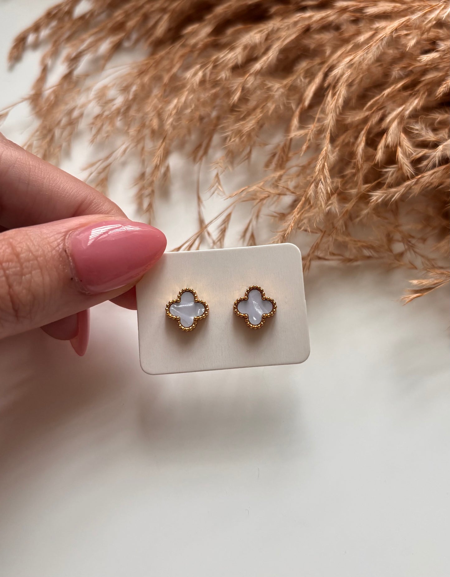 Trébol mini studs
