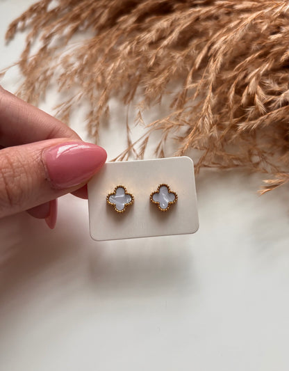 Trébol mini studs