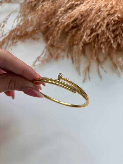 Glitter Clavo Bangle