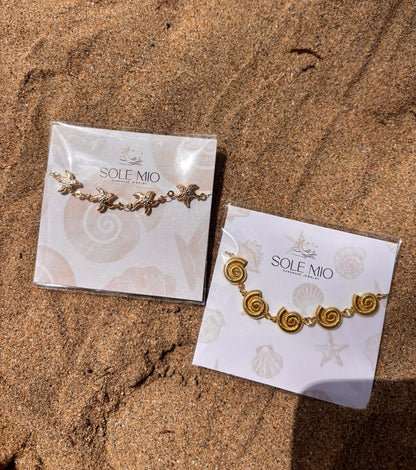 Summer Gold Bracelets
