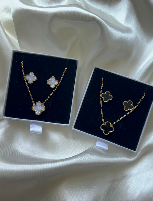 Trébol necklace set