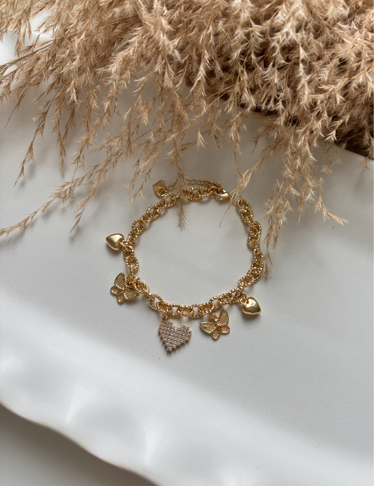 Butterfly Charms bracelet