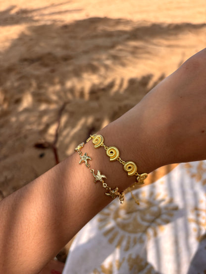 Summer Gold Bracelets