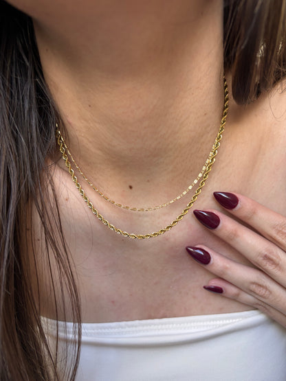 Golden Necklace Set