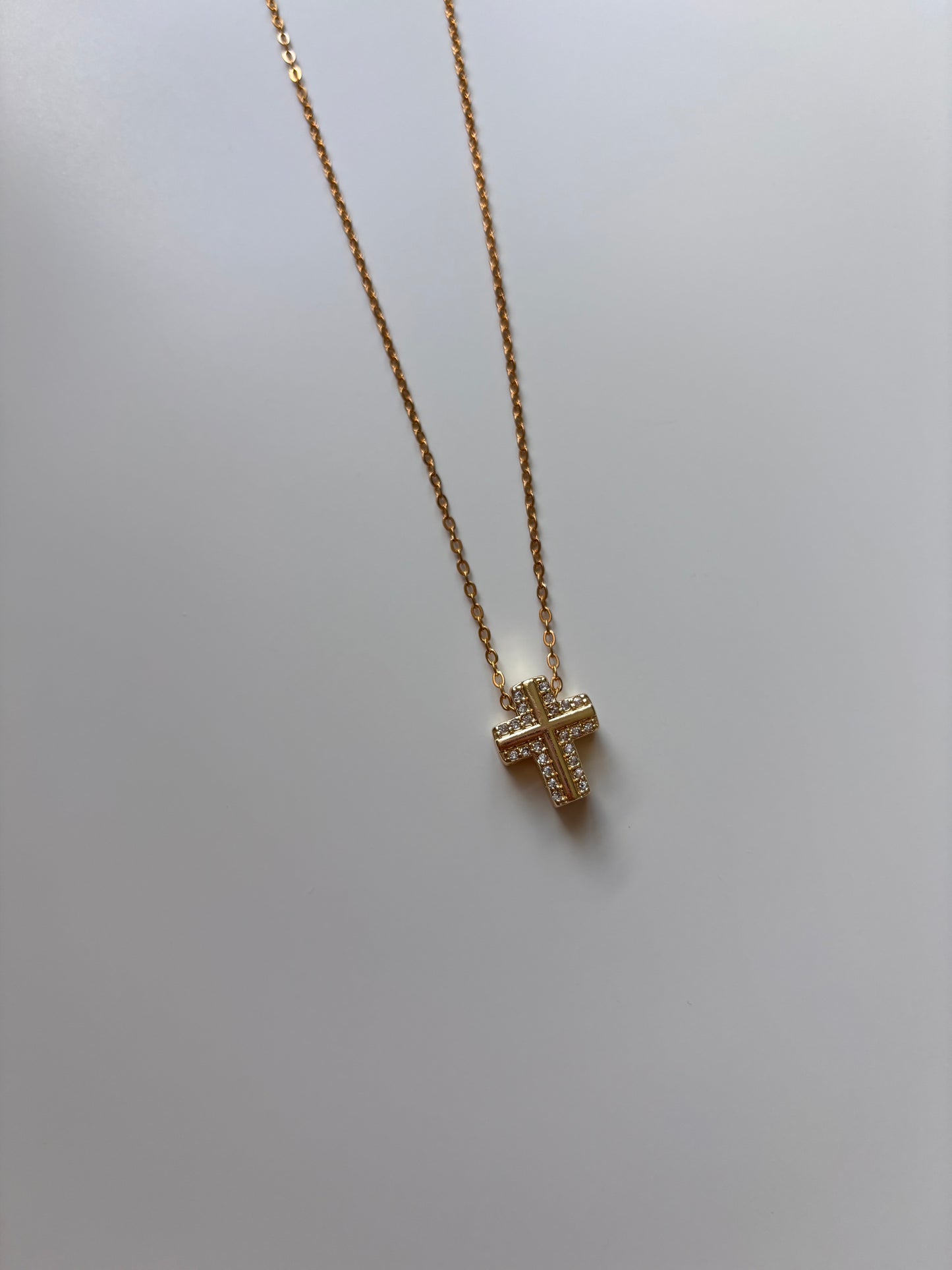 Simple Cross Necklace