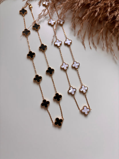 Multi Trebol Necklace