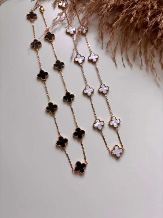 Multi Trebol Necklace